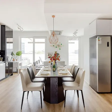 公寓 Penthouse With Terraces, Sky Garden & Free Parking *