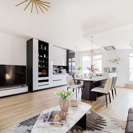 アパート W - Luxury Penthouse - Sky Garden & Terrace - Free Parking - Sleeps 12 *